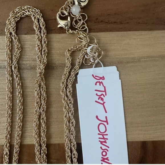 Betsey Johnson Pink Nutcracker Necklace. - Picture 5 of 5